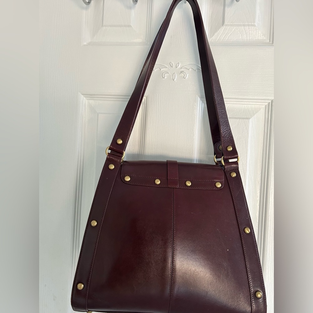 Vintage Etienne Aigner Leather Shoulder Bag - Picture 2 of 9